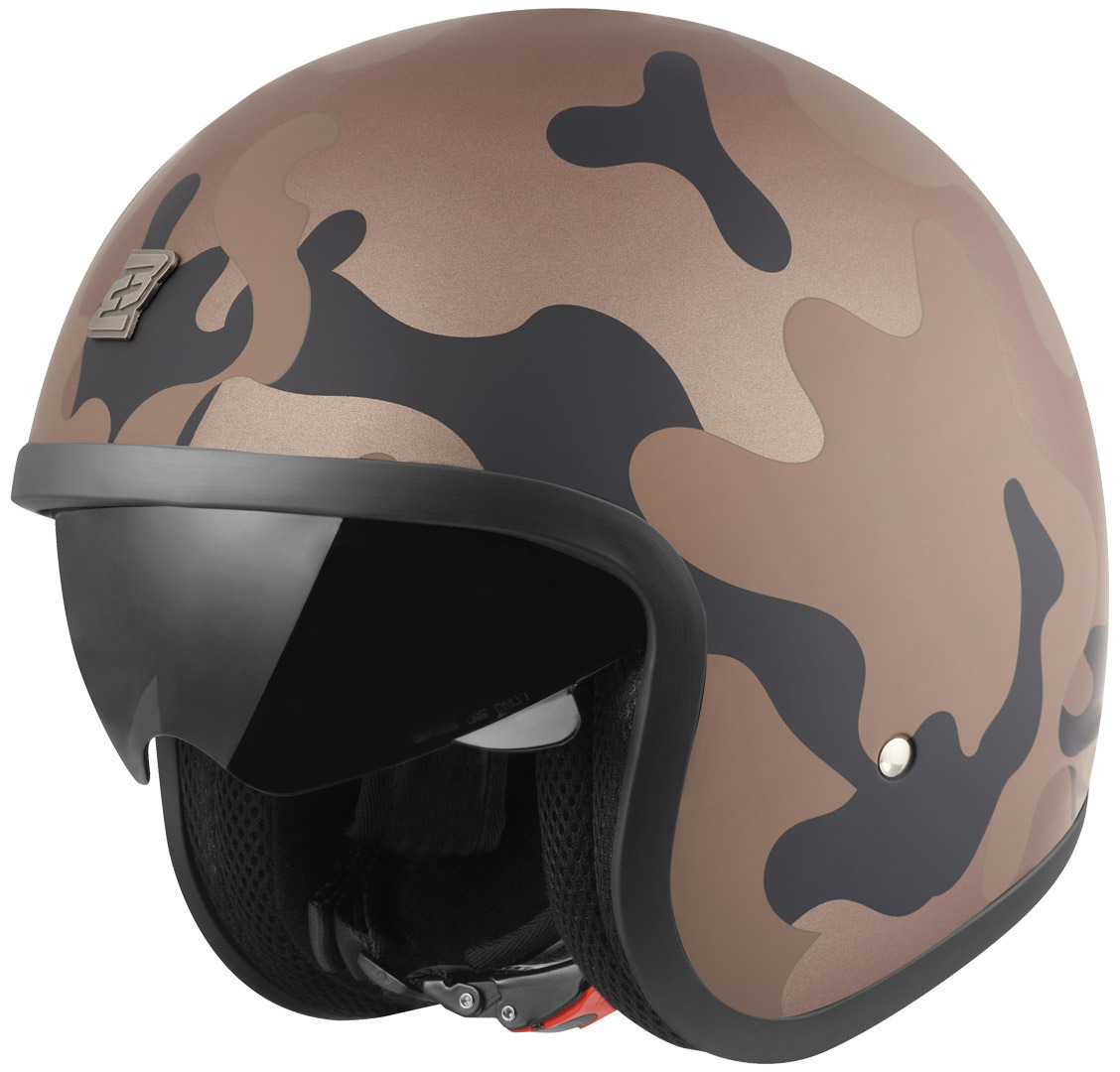 Bild von Bogotto V537 Camo Jethelm, braun, Größe M für Männer