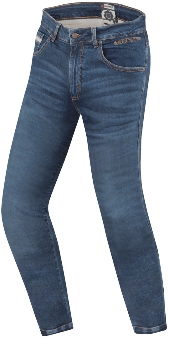 Bild von Bogotto Atherorock Motorrad Jeans, blau, Größe 34 38 für Männer