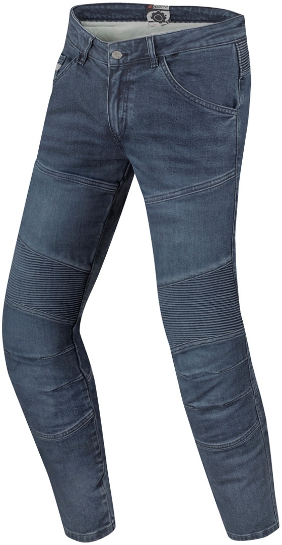 Bild von Bogotto Streton Motorrad Jeans, blau, Größe 32 34 für Männer