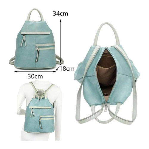 Bild von KMISSO Cityrucksack Umhängetasche – Stilvoller Damen Shopper aus Veganem Leder