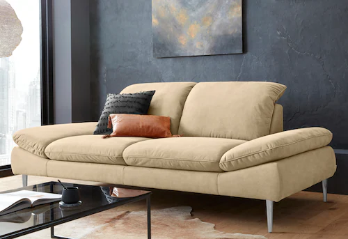 Bild von W.SCHILLIG 2,5-Sitzer "enjoy&MORE", mit Sitztiefenverstellung, Füße silber matt, Breite 232 cm