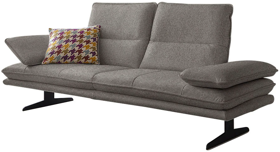 Bild von W.SCHILLIG 2,5-Sitzer »broadway, Designsofa mit tollem Sitzkomfort«, Sitztiefenverstellung, Kopfteil- & Seitenteilverstellung, Breite 216cm