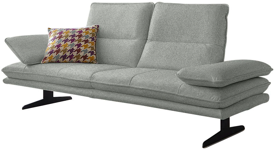 Bild von W.SCHILLIG 2,5-Sitzer »broadway, Designsofa mit tollem Sitzkomfort«, Sitztiefenverstellung, Kopfteil- & Seitenteilverstellung, Breite 216cm