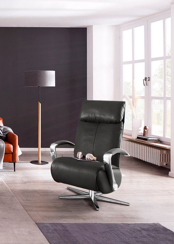 Bild von W.SCHILLIG Relaxsessel "rumbaa", wahlweise mit Doppelmotor, in Größen S, M & L, mit 5-Sternfuß