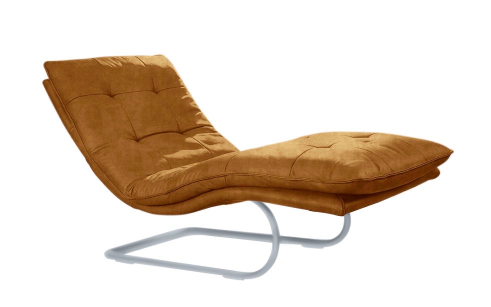 Bild von W.SCHILLIG Relaxliege "daily dreams", in Waffelkissen-Optik, wahlweise mit Motor, silber matt, in 2 Breiten