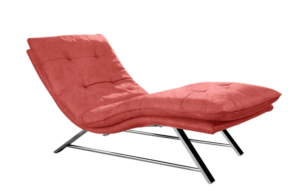 Bild von W.SCHILLIG Relaxliege "daily dreams", in Waffelkissen-Optik, wahlweise mit Motor, Kufengestell, in 2 Breiten