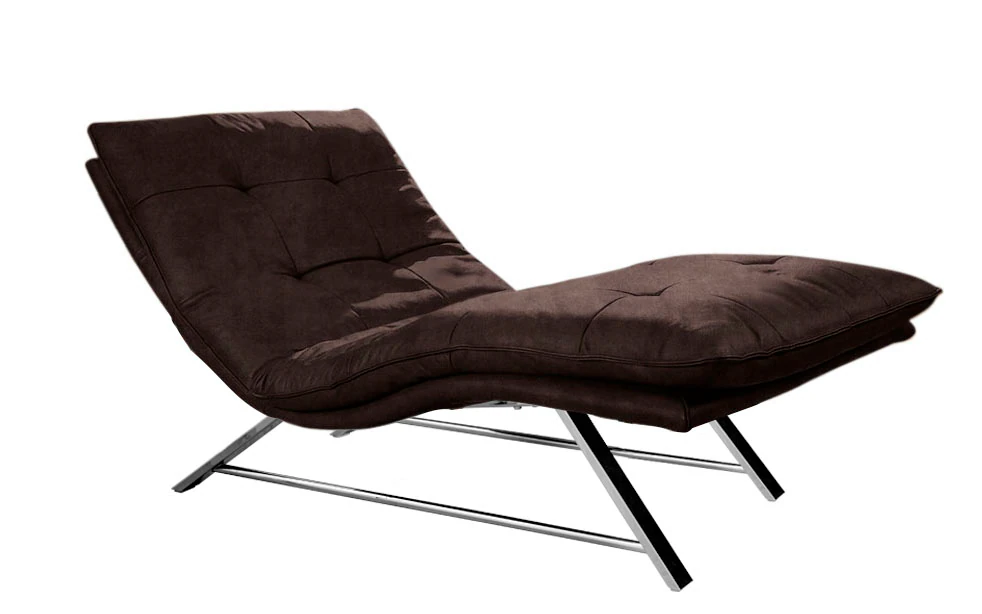 Bild von W.SCHILLIG Relaxliege "daily dreams", in Waffelkissen-Optik, wahlweise mit Motor, Kufengestell, in 2 Breiten
