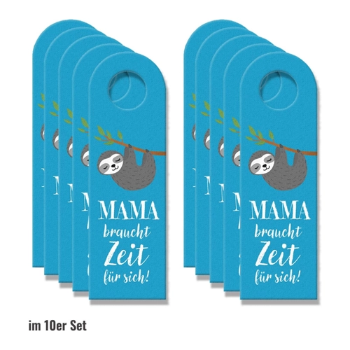 Bild von speecheese Dekohänger Mama braucht Zeit für sich – 3er Set in Rosa