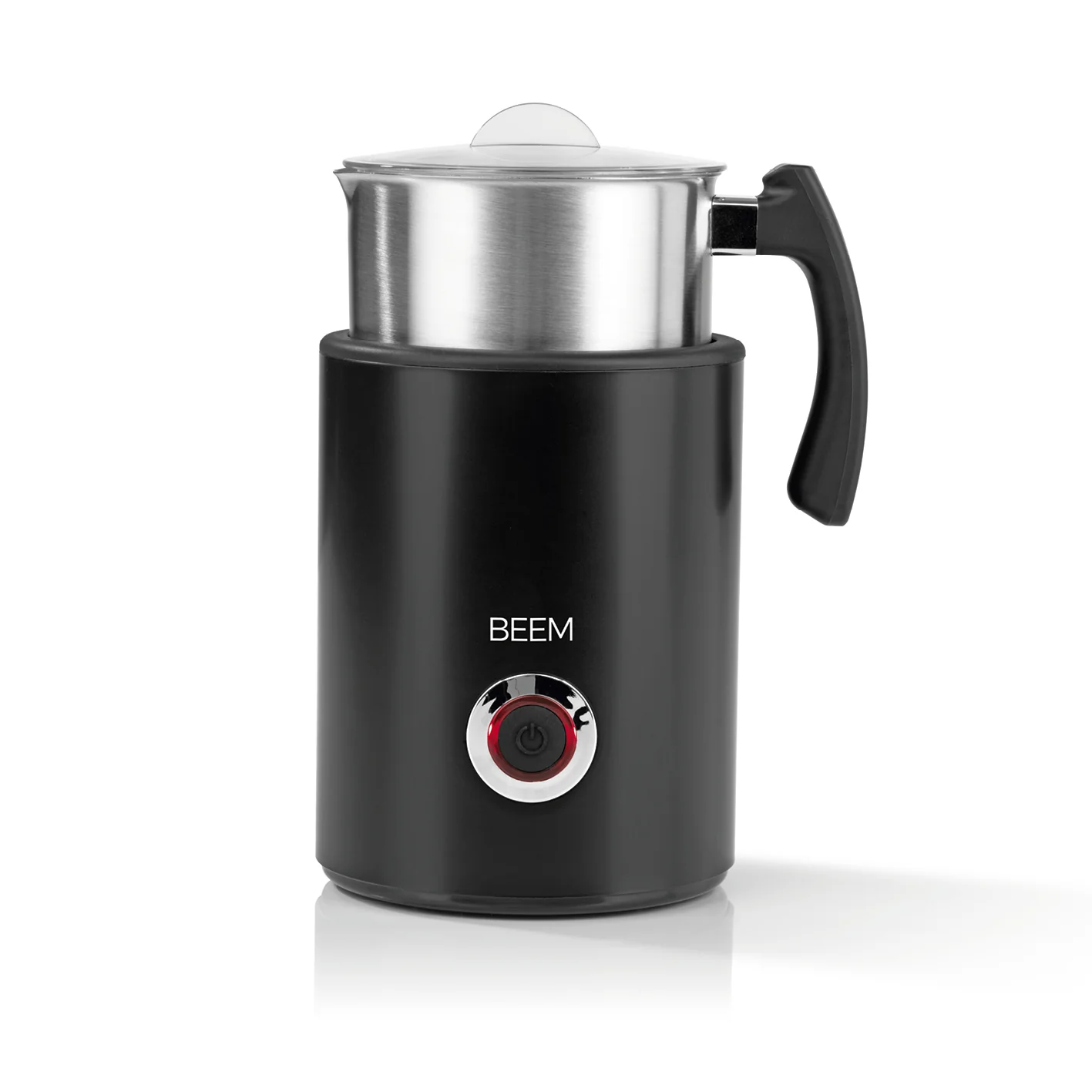 Bild von BEEM Milchaufschäumer MILK-PERFECT Induktions-Milchaufschäumer 260ml, 500 W, abnehmbare und spülmaschinengeeigneten Edelstahl-Kanne