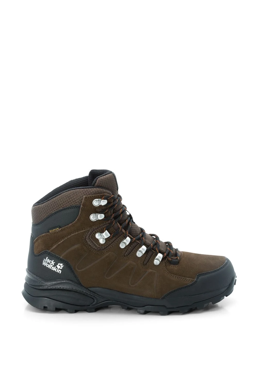 Bild von Jack Wolfskin Refugio Texapore Mid Men Wasserdichte Wanderschuhe Herren 40.5 miscellaneous,brown,black,grey Brown / Phantom