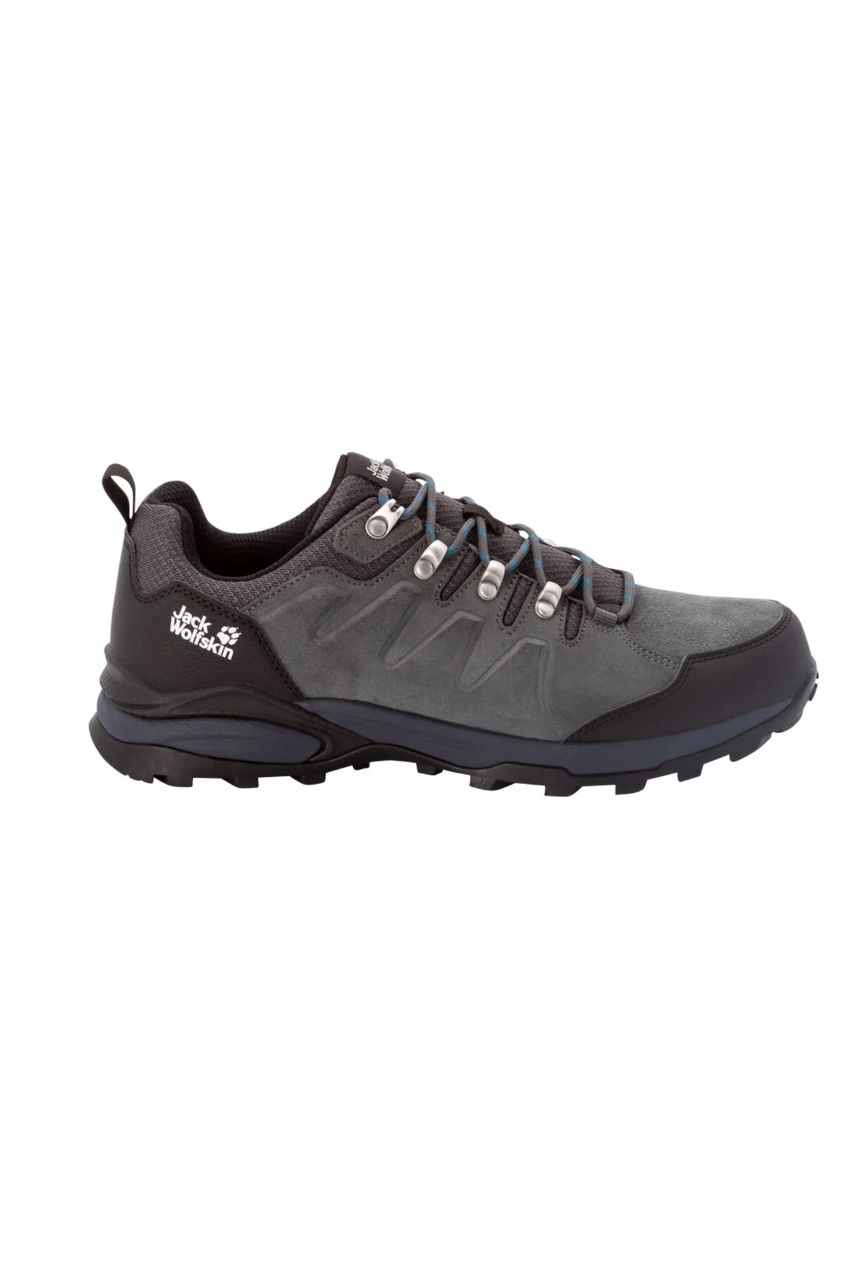 Bild von Jack Wolfskin Herren Refugio Texapore Low M Walking-Schuhe, Grey / Black, 42.5 EU