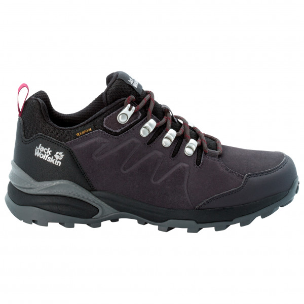 Bild von Jack Wolfskin Refugio Texapore Low Women Wasserdichte Wanderschuhe Damen 41 miscellaneous,grey,purple Dark Steel / Purple