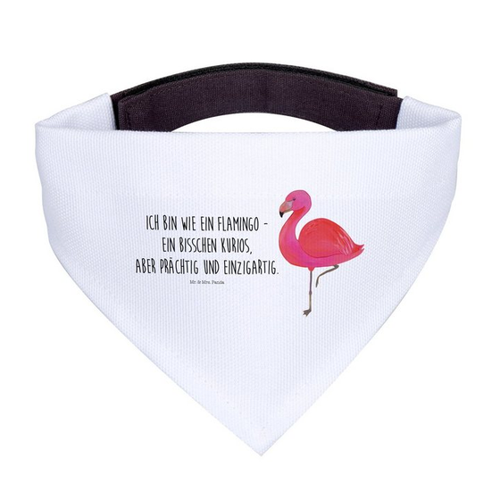 Bild von Mr. & Mrs. Panda Hundefliege Flamingo Classic - Weiß