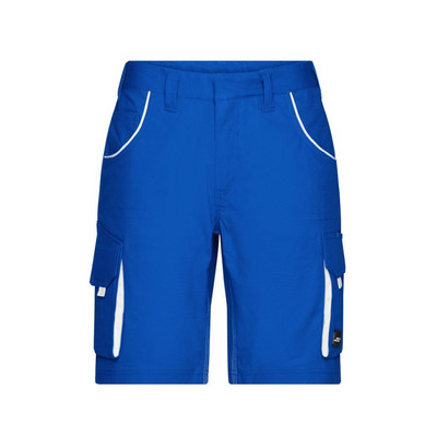 Bild von Workwear Bermuda JN872, königs-blau/weiß, Größe 54