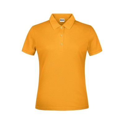 Bild von Damen Basic Poloshirt JN791, gold-gelb, Größe 3XL