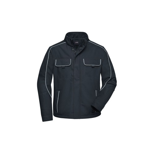 Bild von James & Nicholson Workwear Softshelljacke JN884 - Funktional und Bequem