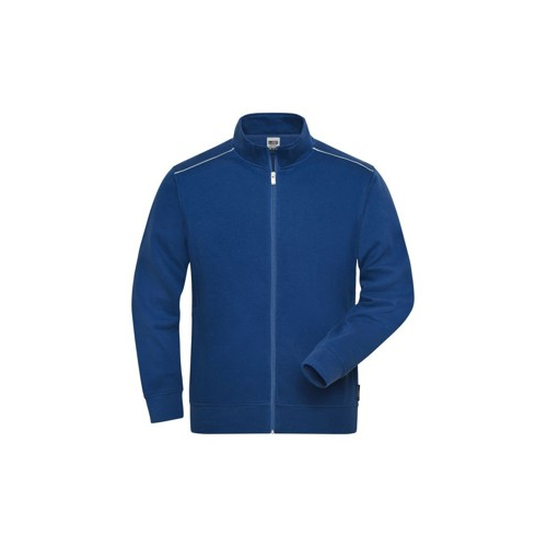 Bild von Herren Workwear Sweatjacke Materialmix JN894 – Vielseitig und bequem