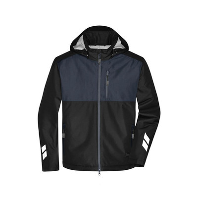Bild von Winter Workwear Hardshell Jacke Sorona® JN1815, schwarz/carbon, Größe L