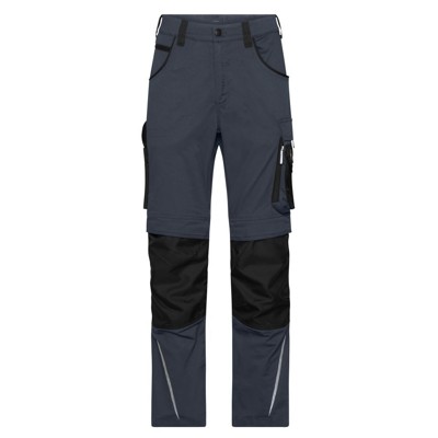 Bild von Workwear Arbeitshose Slim Line JN1832, carbon/schwarz, Größe 110