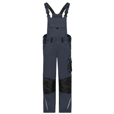 Bild von Workwear Latzhose Cordura® JN1833, carbon/schwarz, Größe 58
