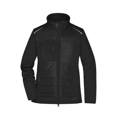 Bild von Damen Softshell Hybridjacke JN1819, schwarz, Größe M