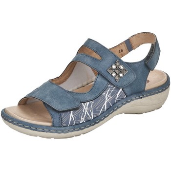 Bild von Remonte Dorndorf D7647 Sandale adria lightblue hellgrau-bianco