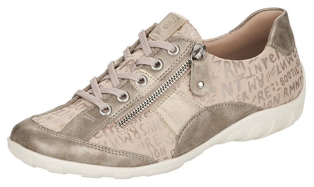 Bild von Remonte Schnürschuh mit feinem Metallic-Schimmer, Freizeitschuh, Halbschuh, Schnürschuh