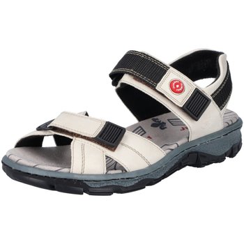 Bild von Rieker Sandale, Sommerschuh, Outdoorschuh, Keilabsatz, in Trekking-Optik