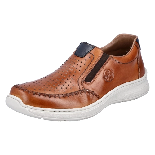 Bild von Rieker Herren Slipper 14365-24 in Braun - Bequemlichkeit trifft Stil