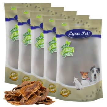 Bild von Lyra Pet Dörrfleisch Chips 4 - 10 cm 5 kg