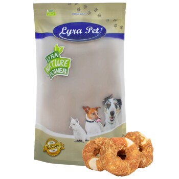 Bild von Lyra Pet Kauringe m. Hühnerbruststreifen 10 kg