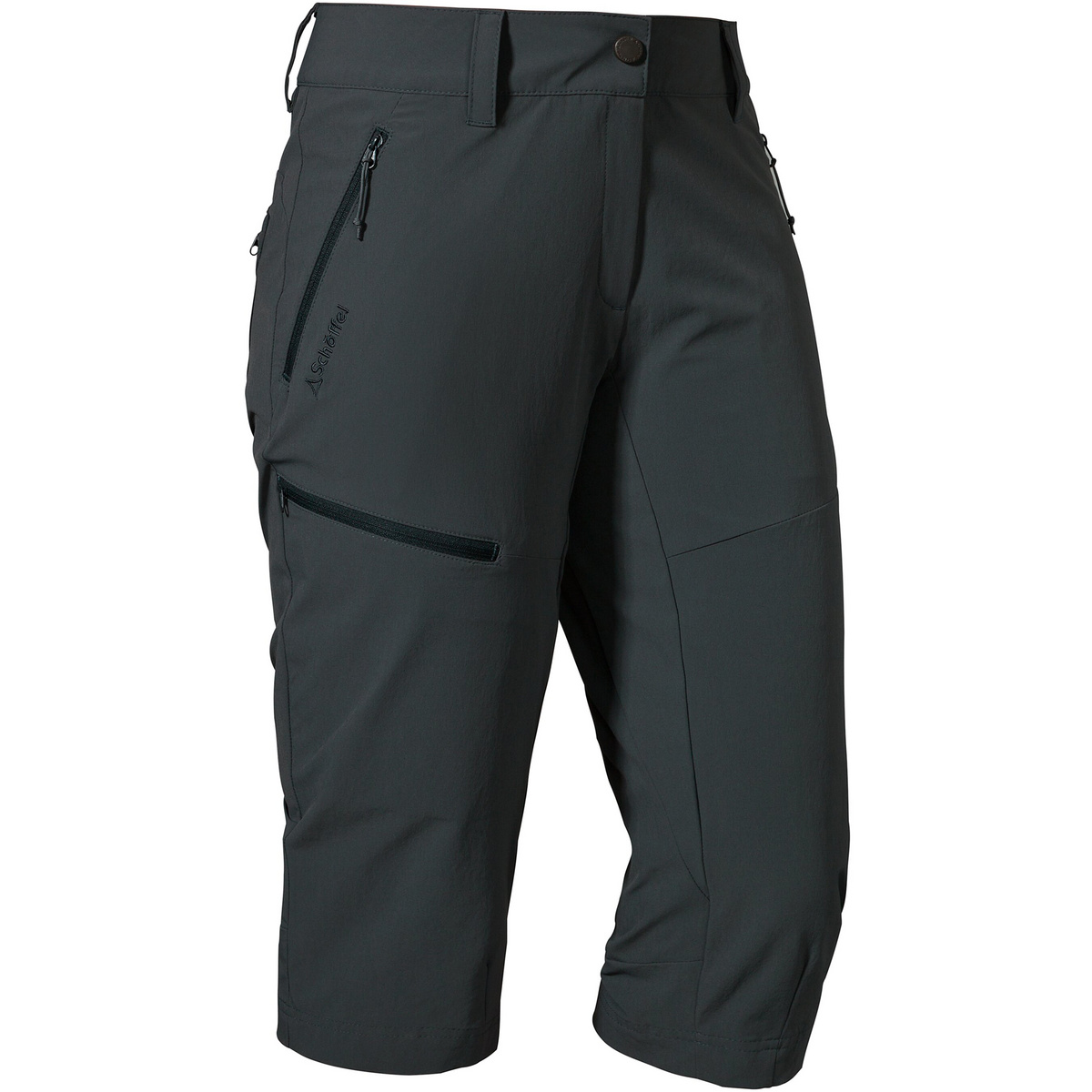 Bild von Schöffel Damen Pants Caracas2, leichte und kühlende Wanderhose aus elastischem Stoff, vielseitige Outdoor Hose mit optimaler Passform und praktischen Taschen, asphalt, 34