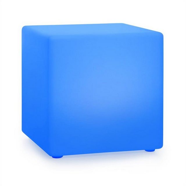 Bild von blumfeldt Gartenstrahler Shinecube XL Leuchtwürfel, 16 Farboptionen, 4 Farbwechsel-Modi, LED integriert