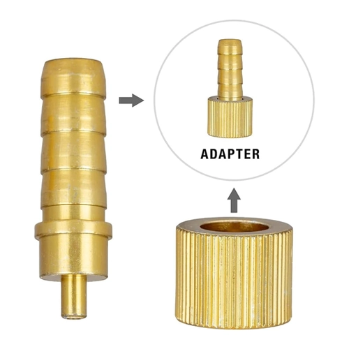 Bild von Z.M.C Gaskocher 1-flammig inkl. Adapter für LPG - Campingkocher für Outdoor und Innenraum