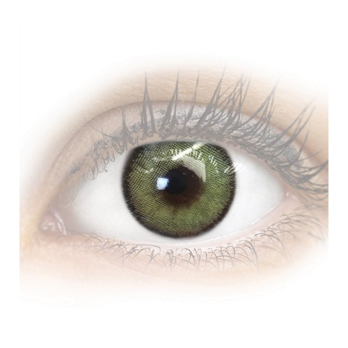 Bild von GLAMLENS Monatslinsen Mirel Green – Natürliche grüne Kontaktlinsen
