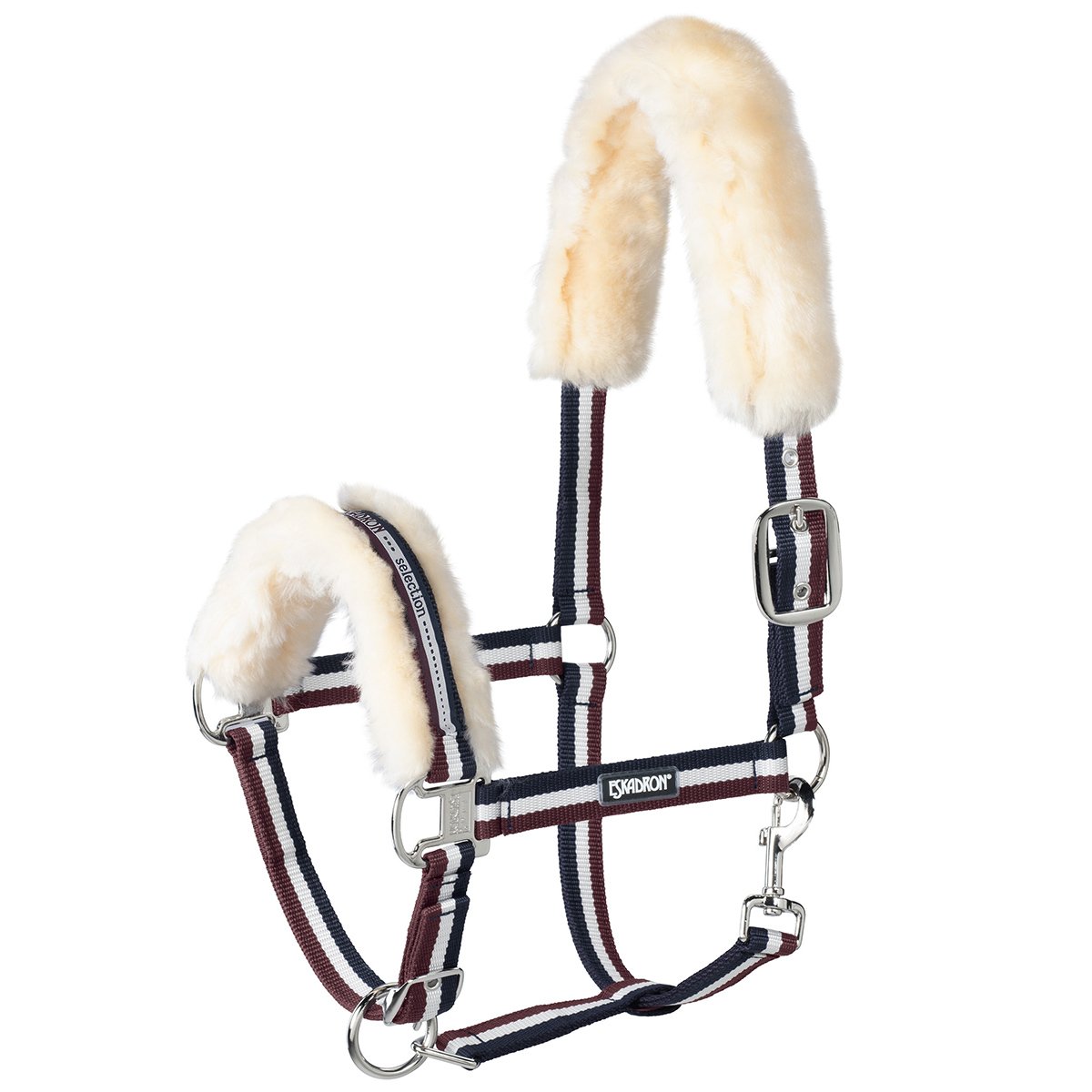 Bild von Eskadron Halfter Lambskin Pin Buckle, nightblue-white-blackberry V