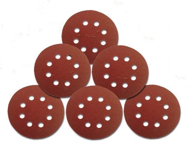 Bild von VaGo-Tools Schleifscheibe 25x Schleifscheiben Schleifpapierr 125mm P40