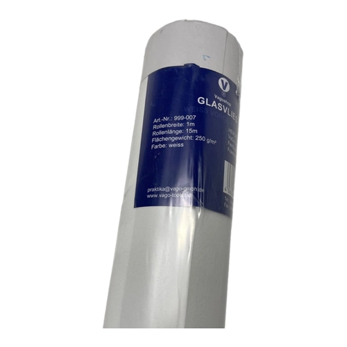 Bild von VaGo Glasfaservlies Anstrichvlies 250g/m² 15m²
