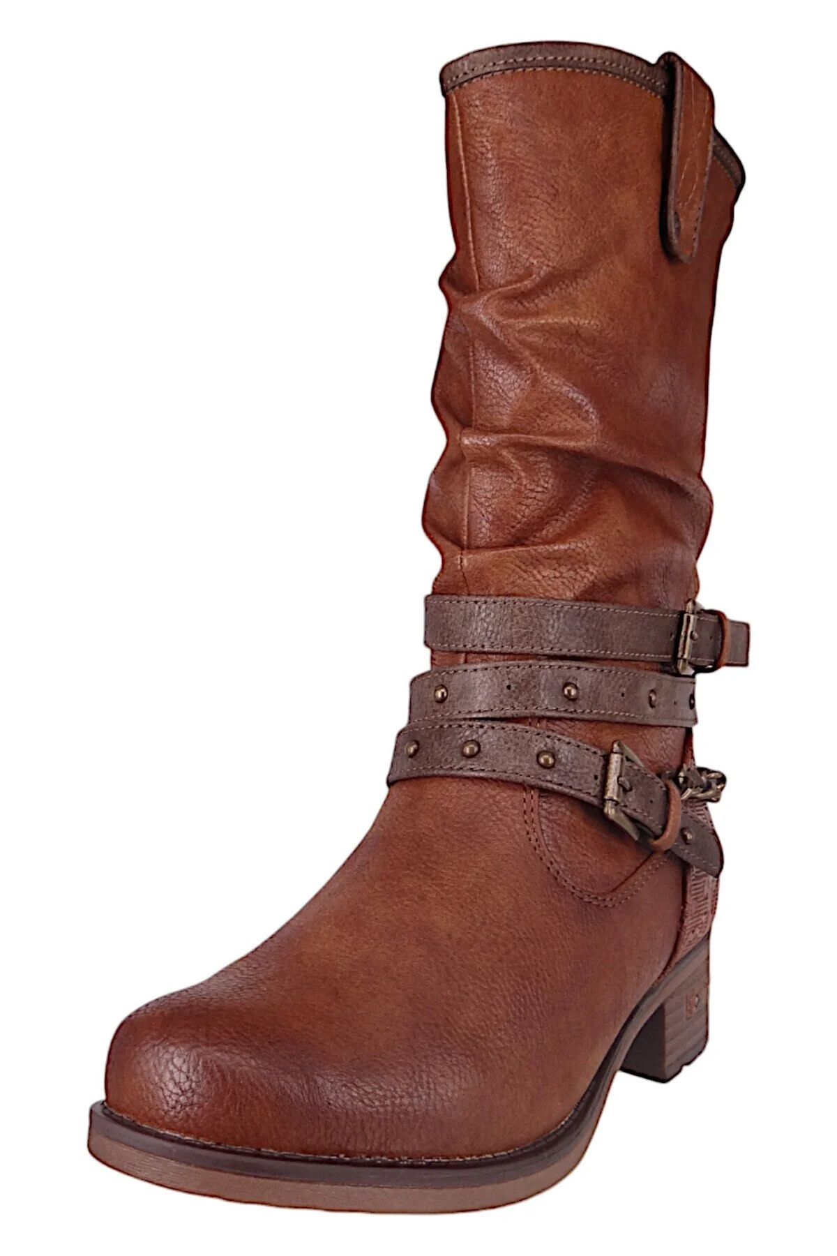 Bild von Mustang Stiefel Braun Blockabsatz für Damen - 37