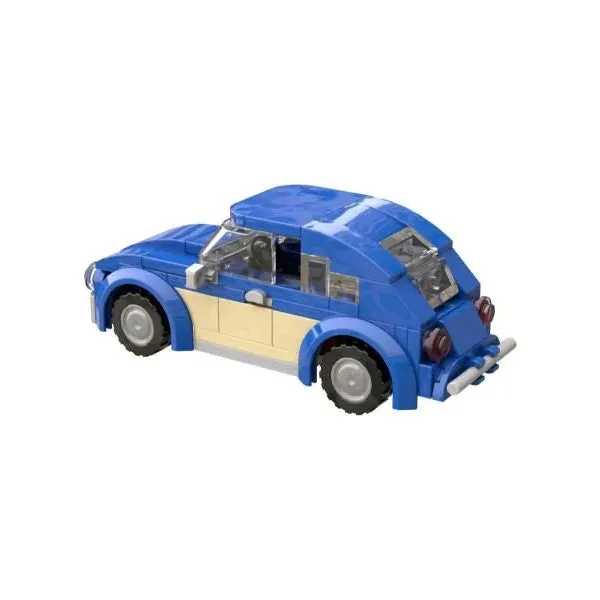 Bild von Modbrix 106992 - Käfer Typ 1 Auto - 98 Klemmbausteine