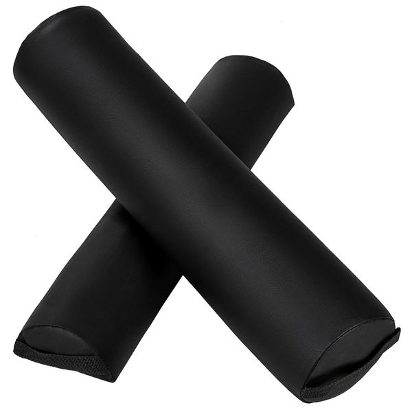 Bild von tectake 801038 Lagerungsrollen Set | Vollrolle L 64 x ø 15 cm + Halbrolle 64 x 14 x 8 cm (schwarz | Nr. 404370)