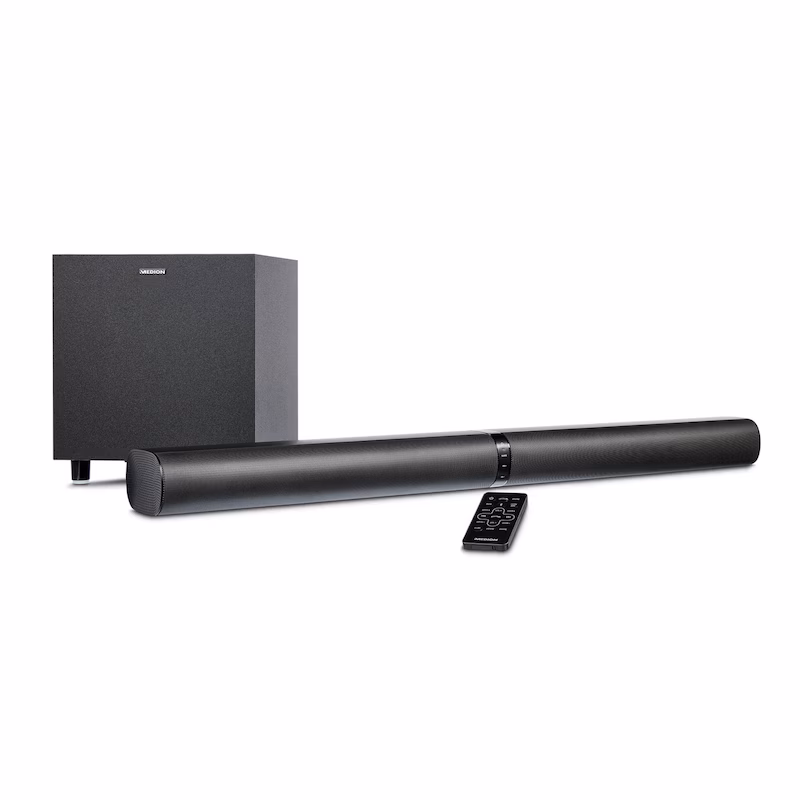 Bild von MEDION LIFE® P61450 2.1 SOUNDBAR - 2.1 Kanäle - 120 W - 60 W - Aktiver Subwoofer - 60 W - Separat (50072806)