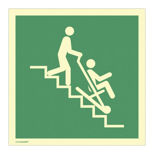 Bild von König Werbeanlagen Hinweisschild Rettungsstuhl, Symbolschild, ISO 7010