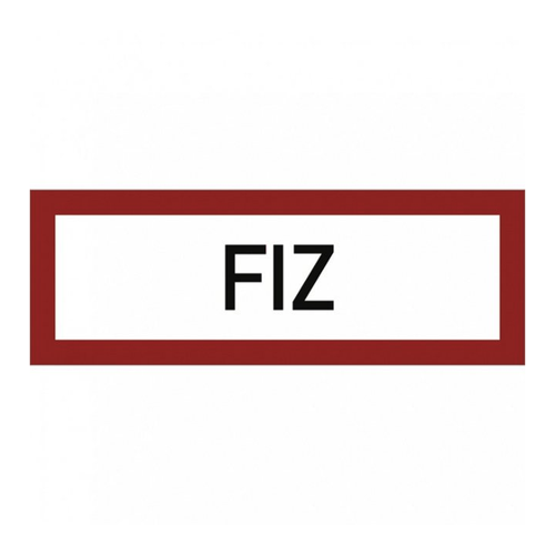 Bild von König Werbeanlagen Hinweisschild FIZ, Alu, reflektierend RA1