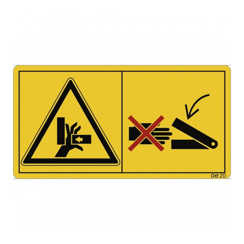 Bild von König Werbeanlagen Hinweisschild – Sicherheitshinweise für Gefahrenbereiche
