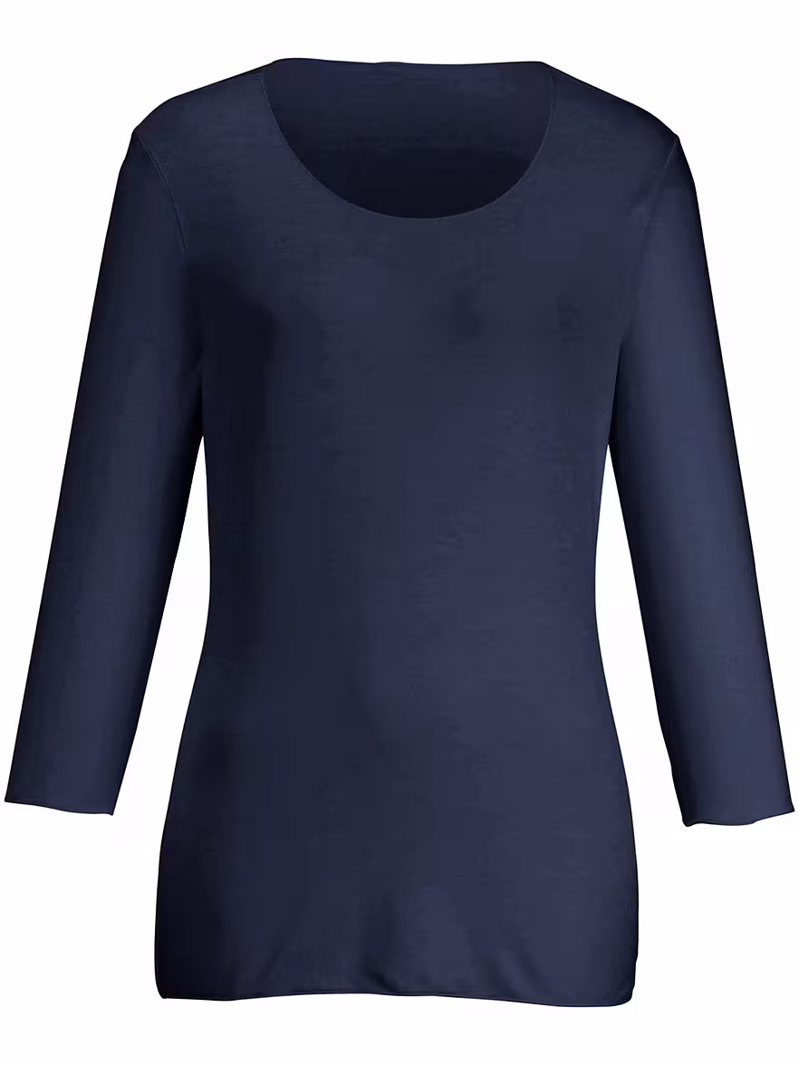 Bild von Peter Hahn - Rundhals-Shirt, blau, Gr. 36 / S