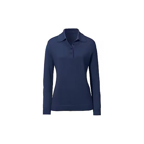 Bild von Polo-Pullover Modell Pia von Peter Hahn - Eleganz in Seide und Kaschmir