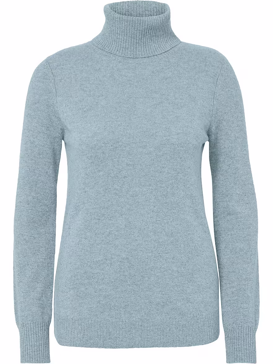 Bild von Peter Hahn - Rollkragen-Pullover aus 100% Premium-Kaschmir, grün, Gr. 38 / S - Kaschmir