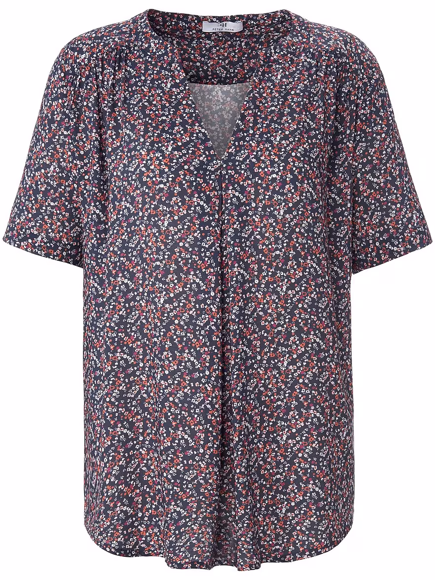 Bild von Peter Hahn - Blusen-Shirt, blau, Gr. 52 / XXL