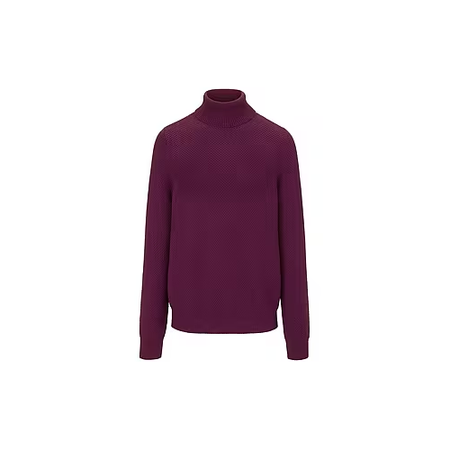 Bild von Peter Hahn Rollkragen-Pullover in Bordeaux